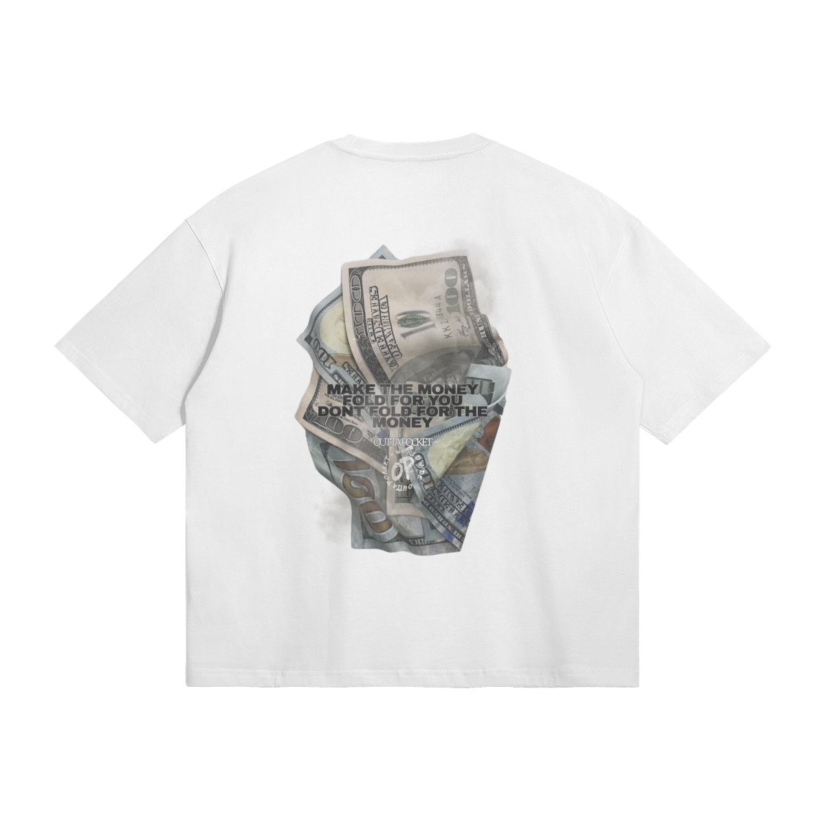 OUTTA POCKET - FOLDED HUNNITS TEE 